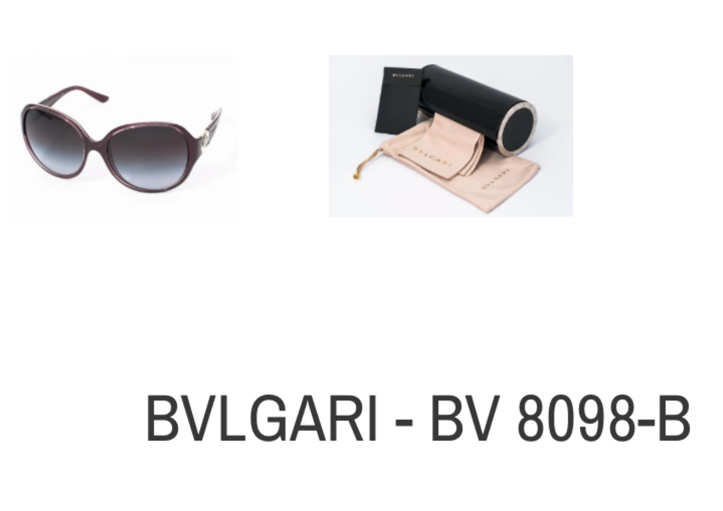 BVLGARI BV 8098-B Sunglasses - Brown - photo 2