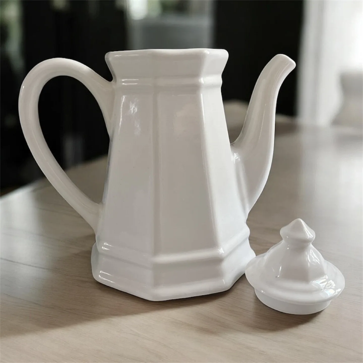 Vintage Stoneware Tea Pot 1960 image indicator(2)