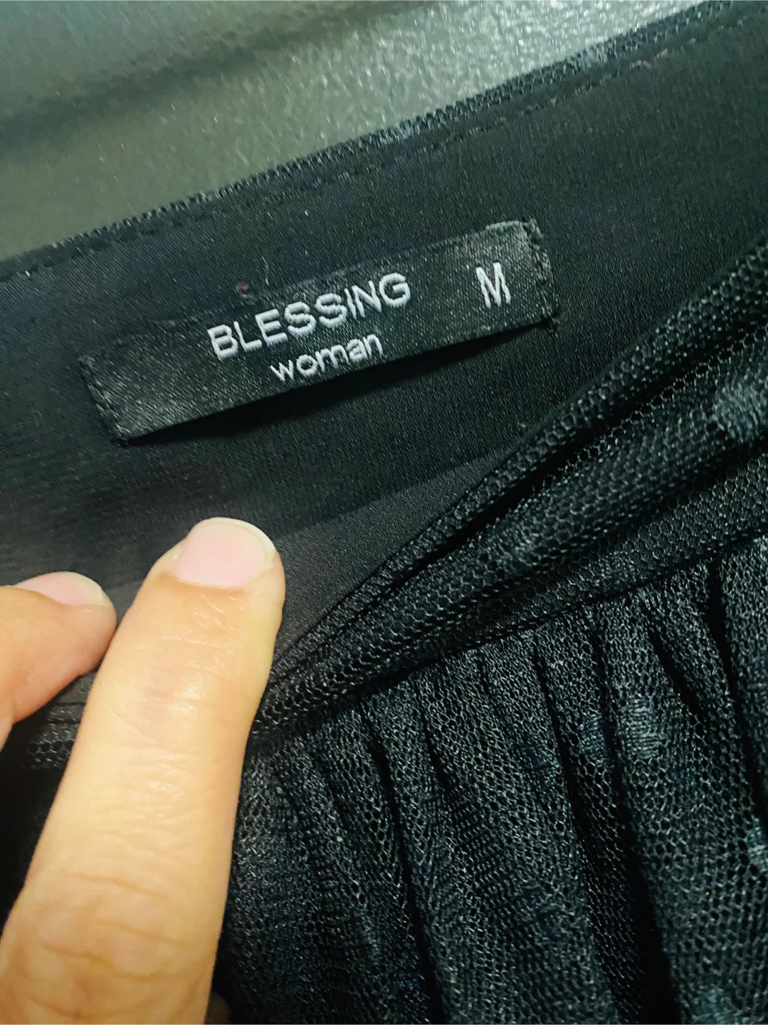 Blessing Woman Black Skirt - Size M - photo 3