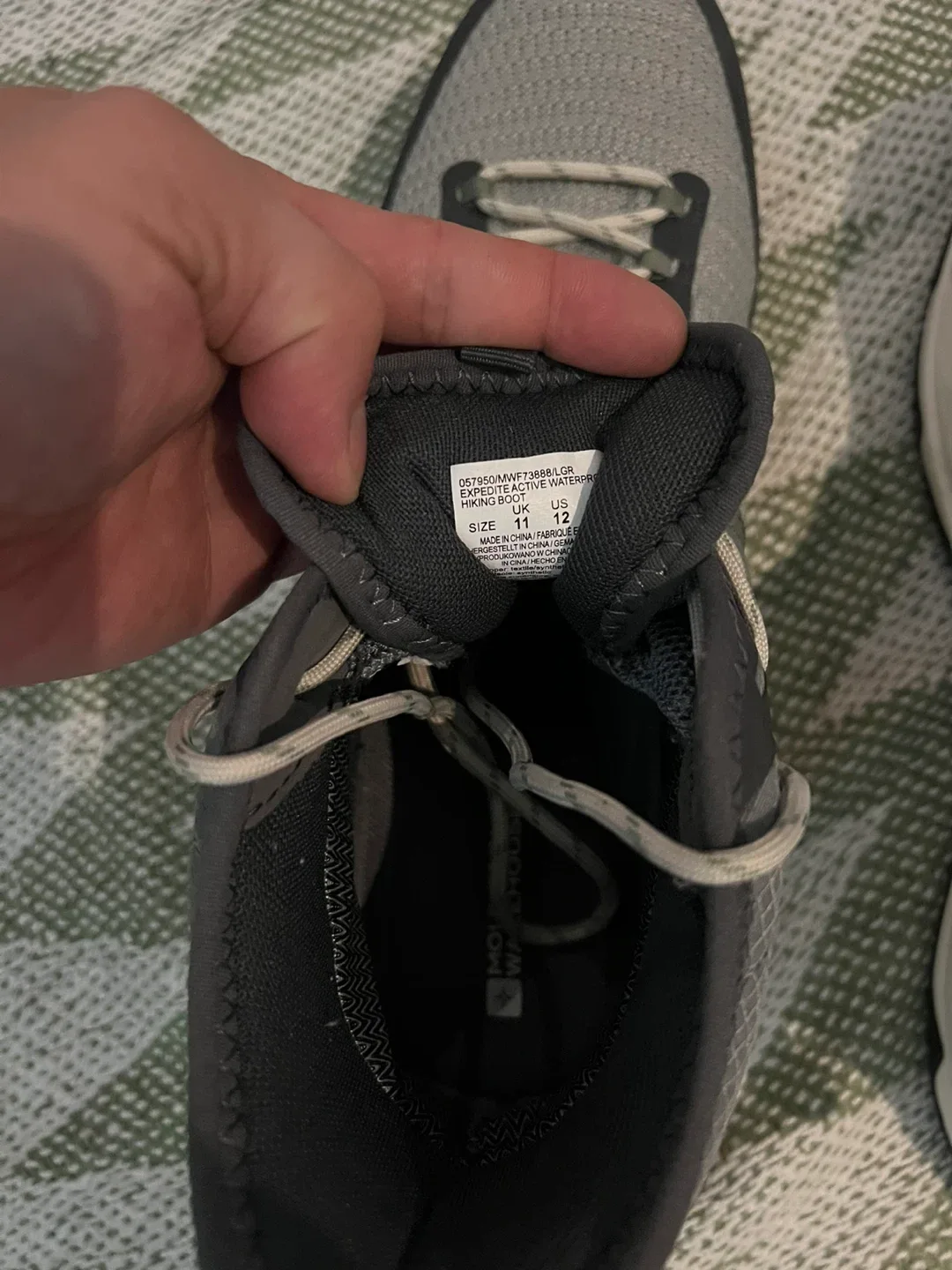 Mountain Warehouse HI-Pec Active Waterproof Boots - Size 12 image indicator(4)