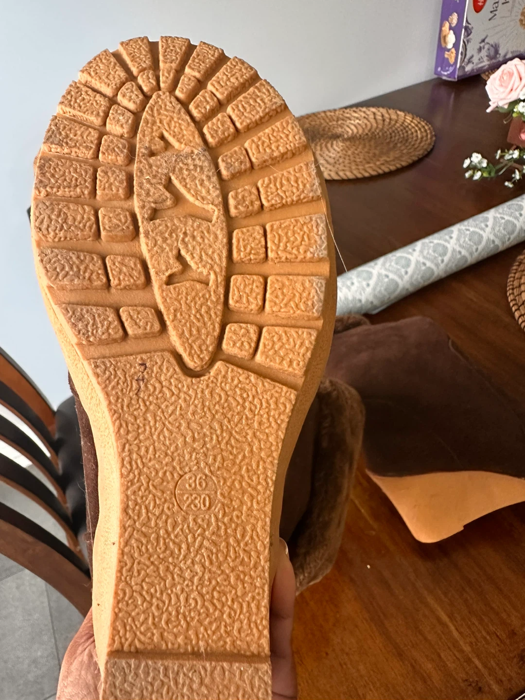 Brown Winter Boots - Size 6 - photo 2