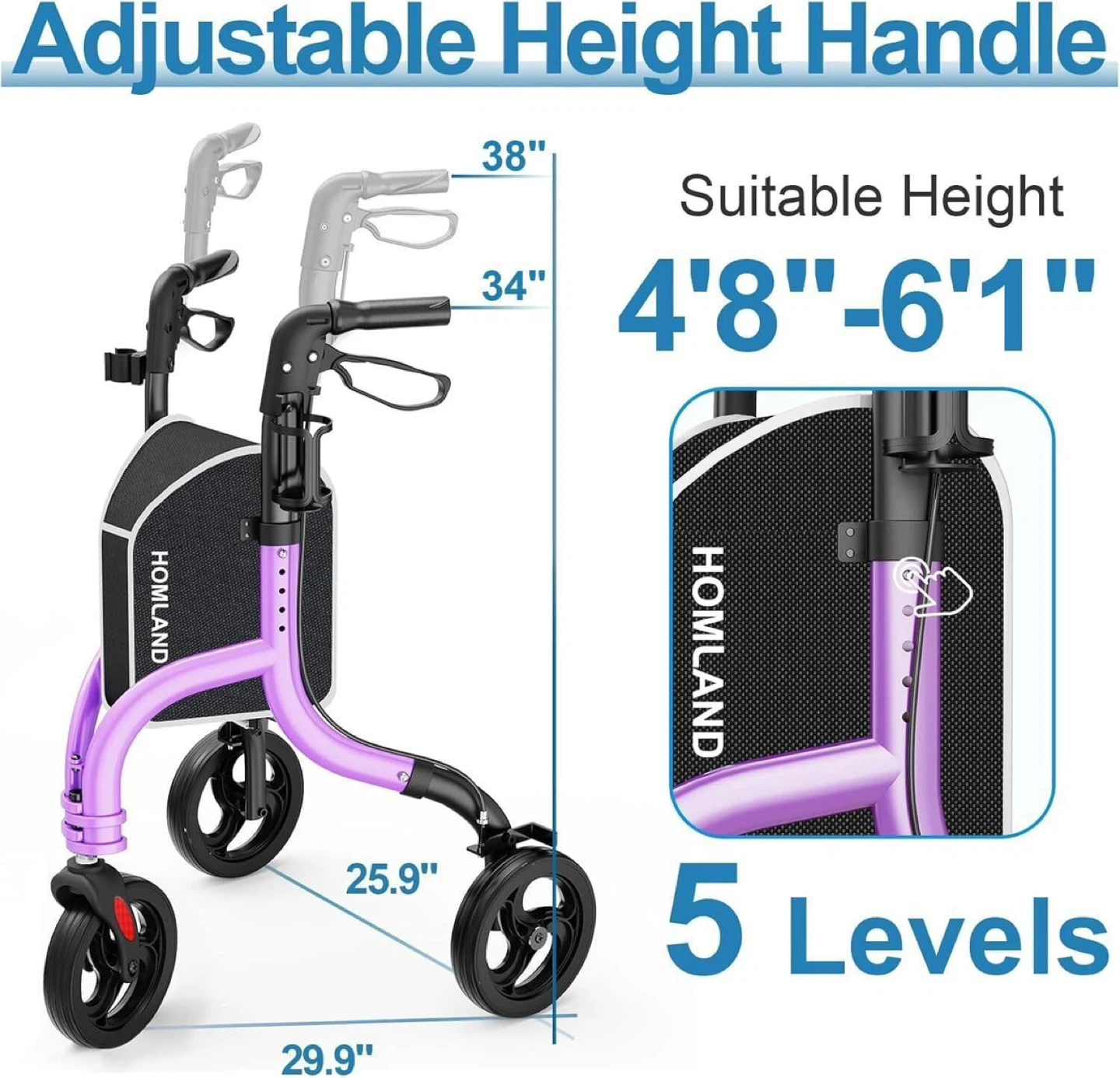 Three-Wheel Walker (New) - photo 3