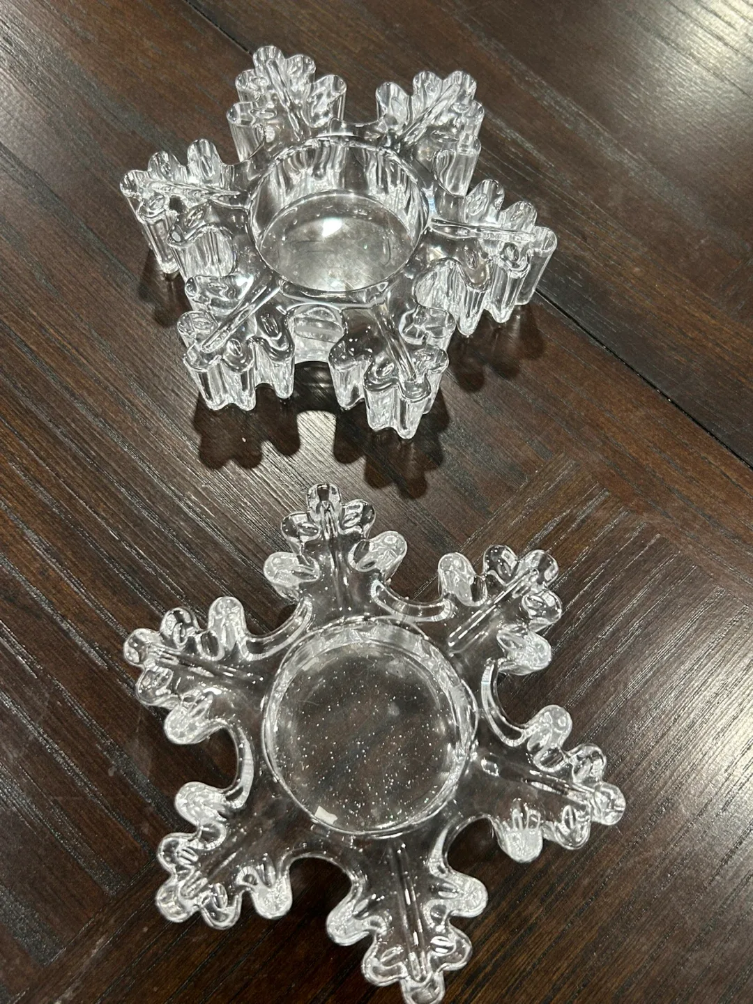 Snowflake Candle Holders (Set of 2) image indicator(2)