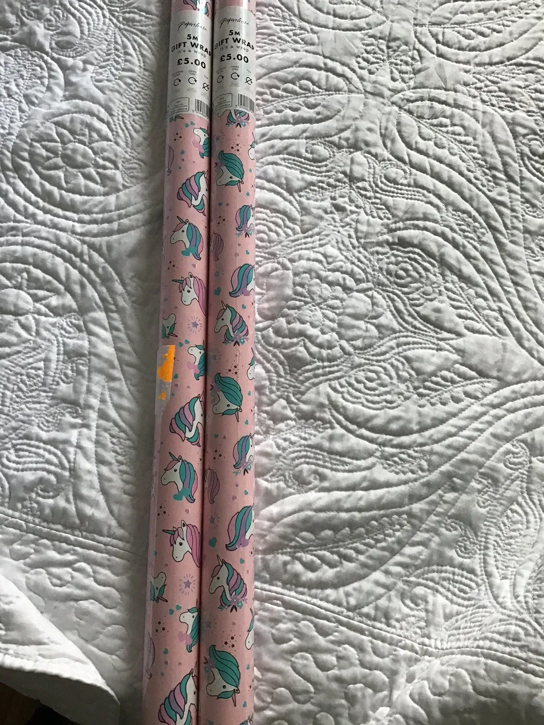 Paperchase Unicorn Gift Wrap - 5M New image indicator(4)