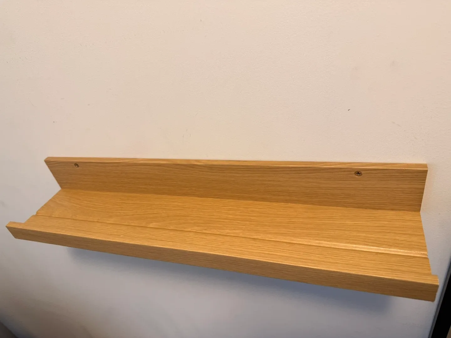 IKEA Wall Shelf - Light Brown, Like New! thumbnail