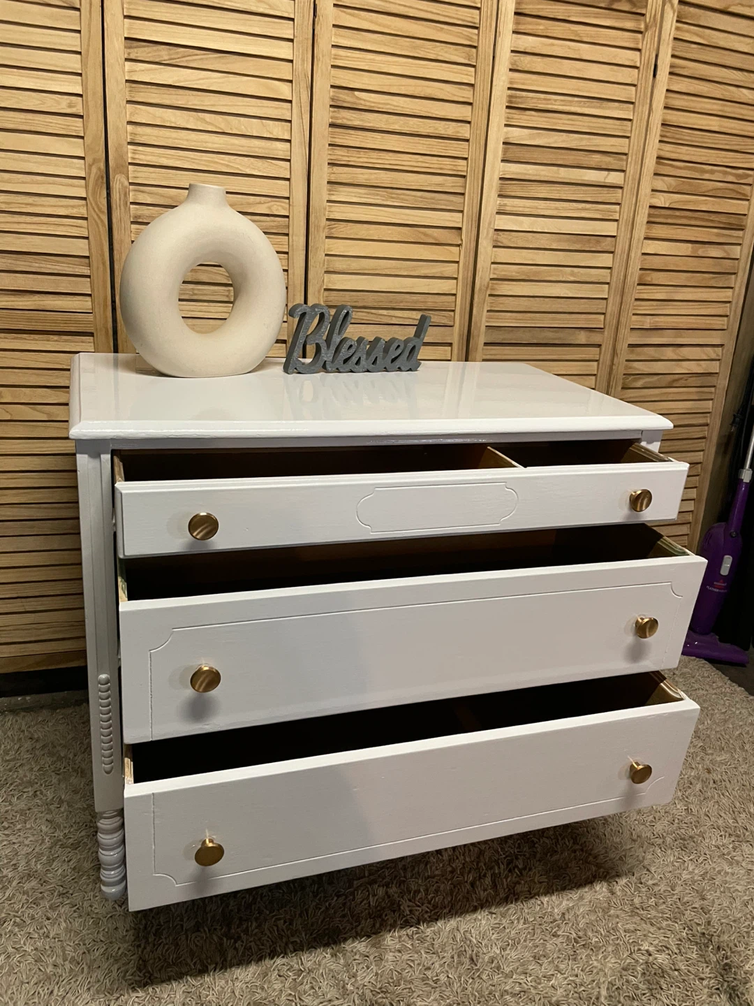 Beautiful Antique Refinished Dresser - photo 5