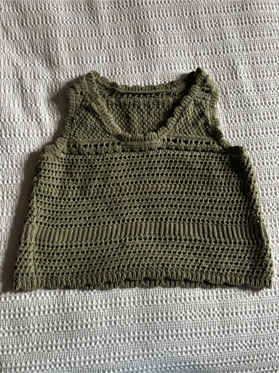 George Crochet Knit tank - Small image indicator(3)