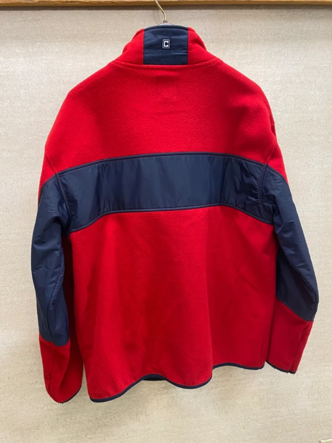 Vintage 90s RALPH LAUREN CHAPS Fleece Zipper Jacket Size - M image indicator(5)