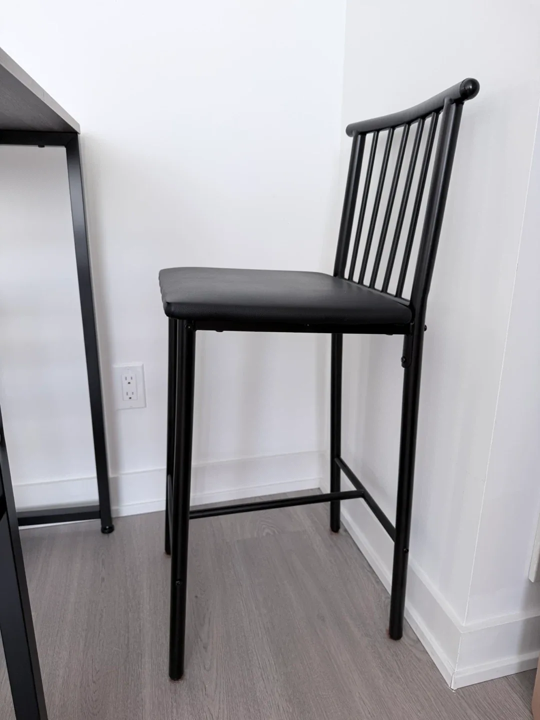 Dining Table Set with 2 Chairs and 3 Storage Shelves - Like New! image indicator(4)