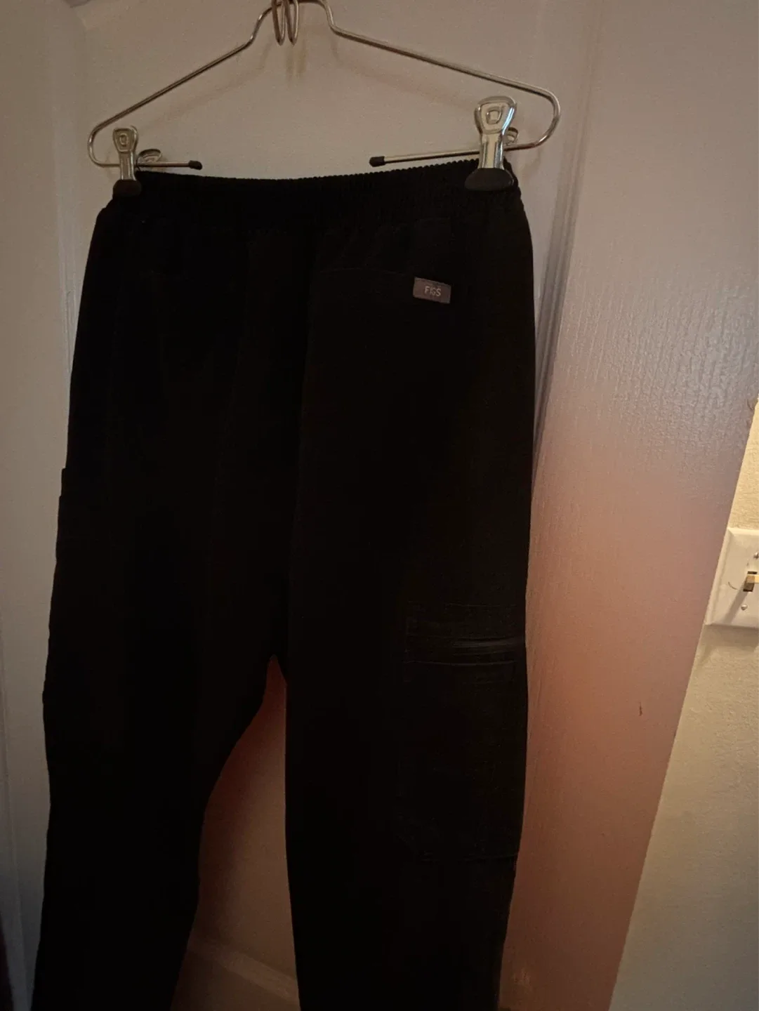 FIGS Technical Collection Black Scrub Pants L/T image indicator(4)