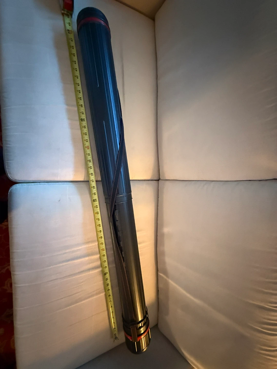Adjustable Black Plastic Art Tube