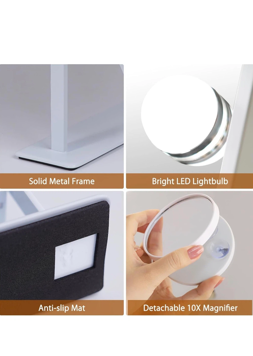 FENCHILIN Vanity Mirror with Lights - photo 5