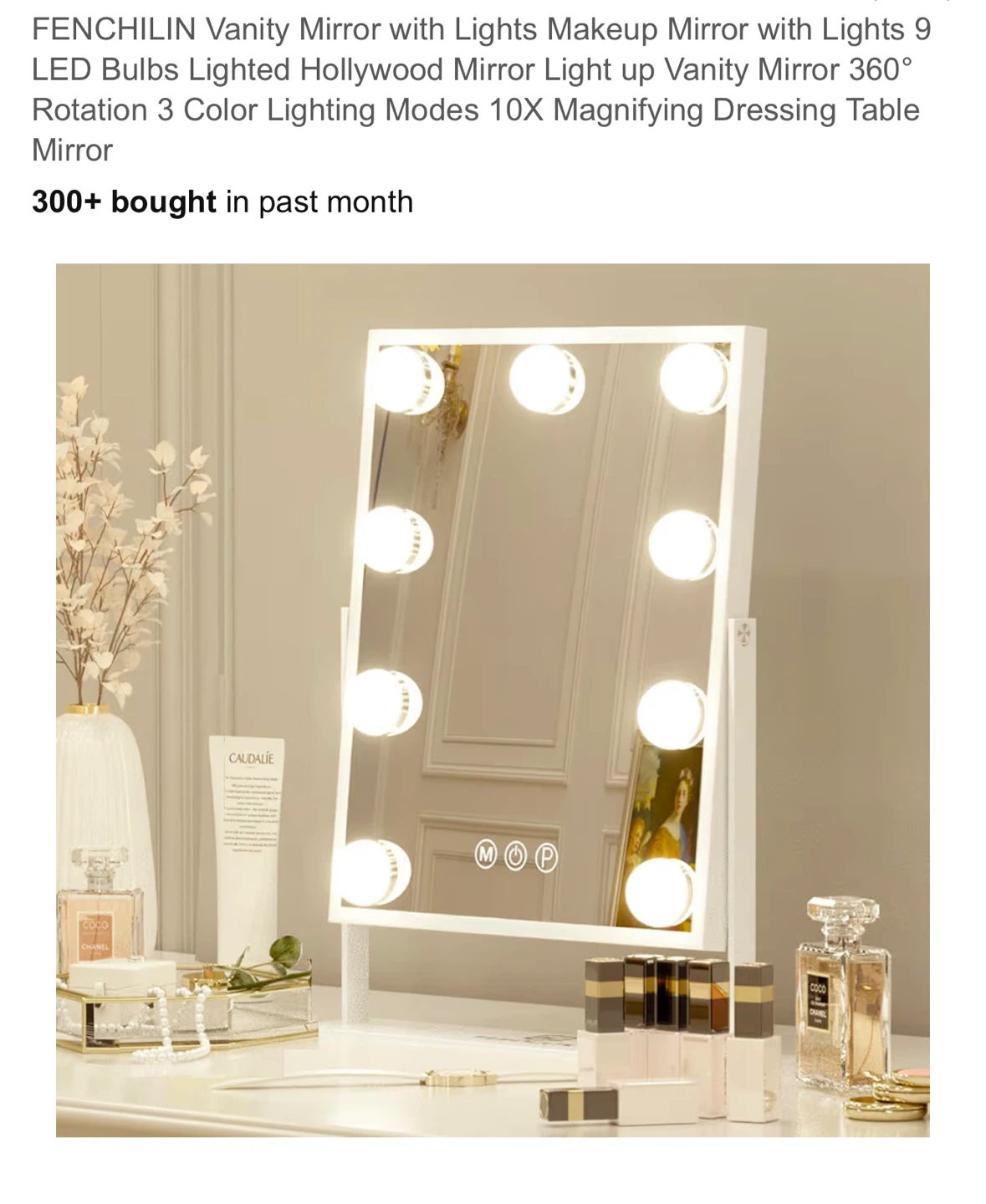 FENCHILIN Vanity Mirror with Lights