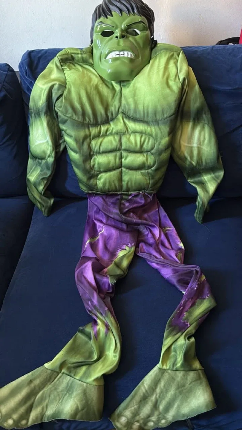 Marvel Avengers Hulk Costume - Size Medium