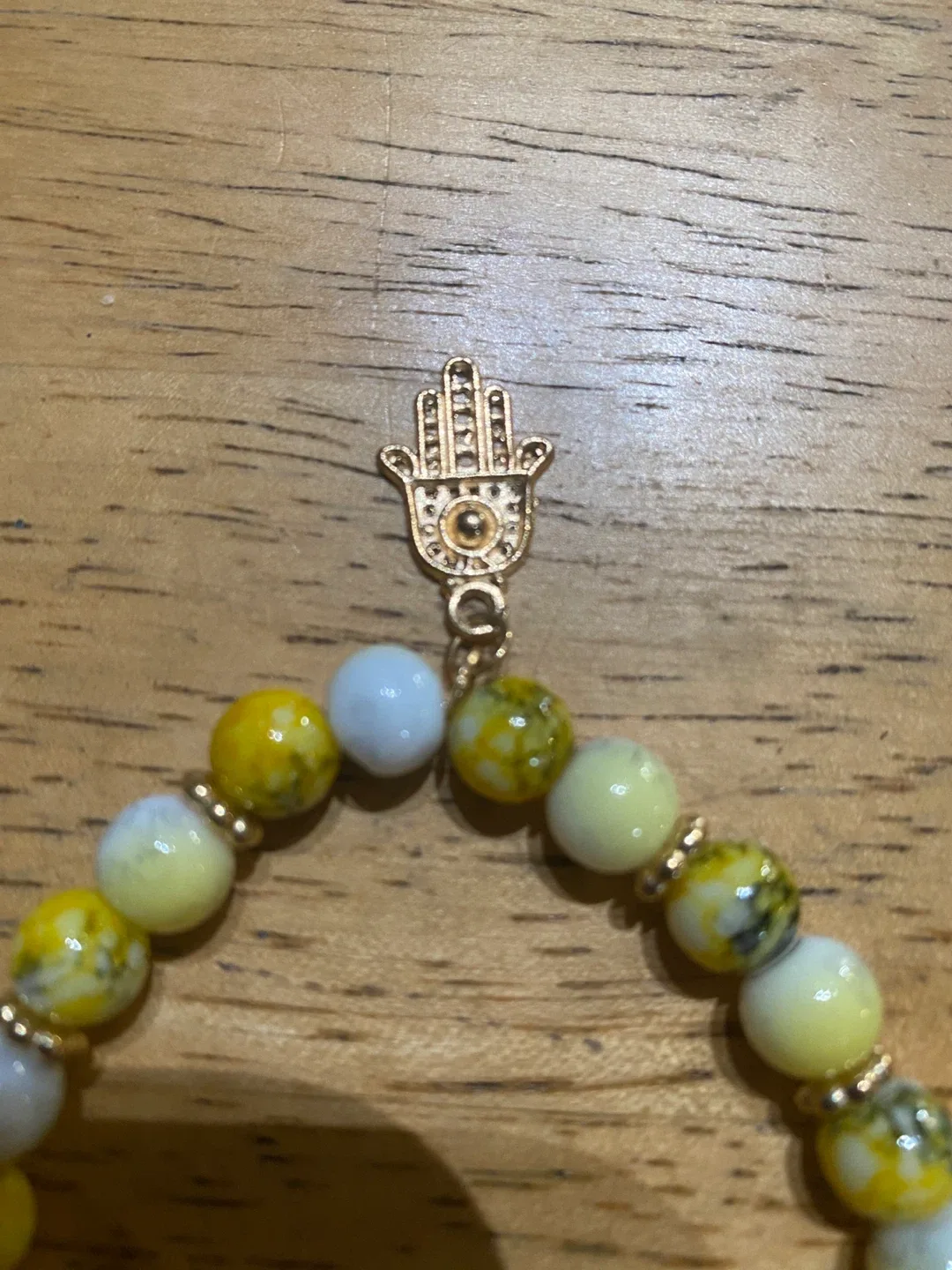 Hand Charm Beaded Bracelet image indicator(2)