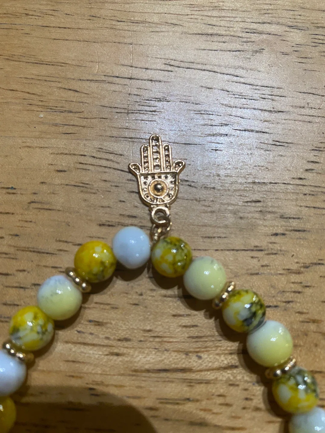 Hand Charm Beaded Bracelet image indicator(3)