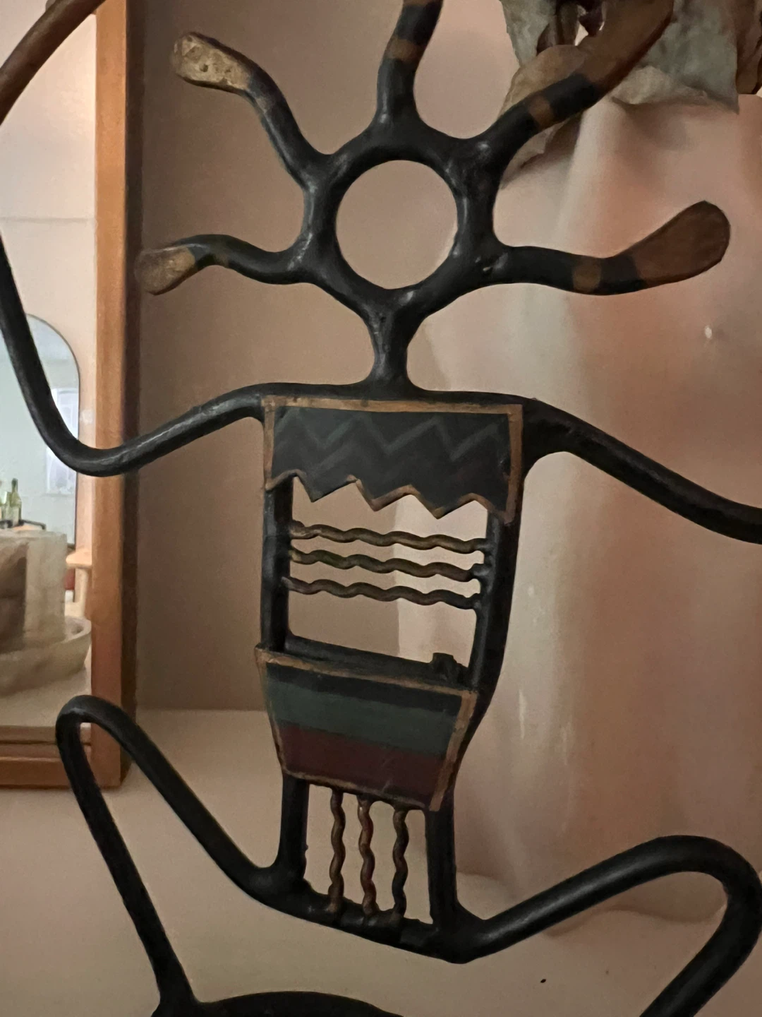Metal Candle Holder - Unique Design - photo 4