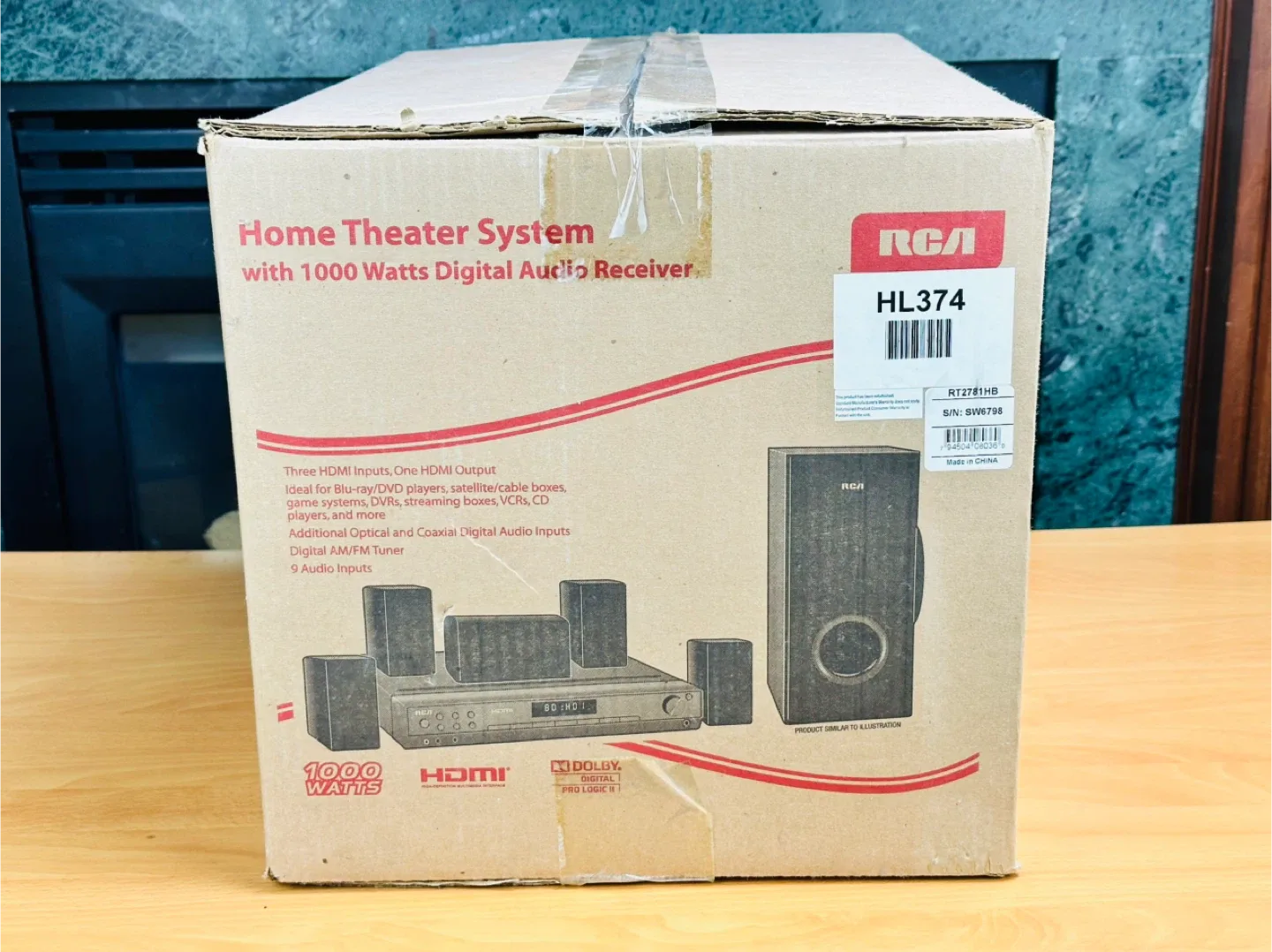 RCA 1000 W  Home Theatre System - Brand New in Box image indicator(7)