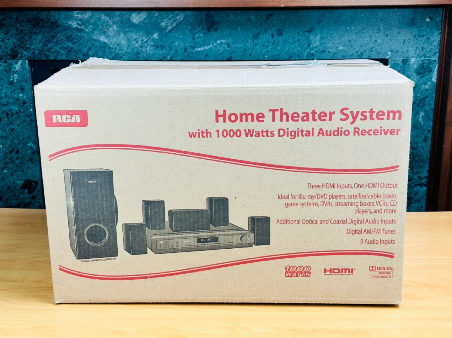 RCA 1000 W  Home Theatre System - Brand New in Box image indicator(9)