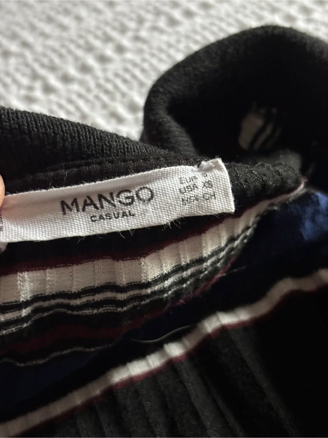 Mango Casual Striped Dress - Size XS image indicator(3)