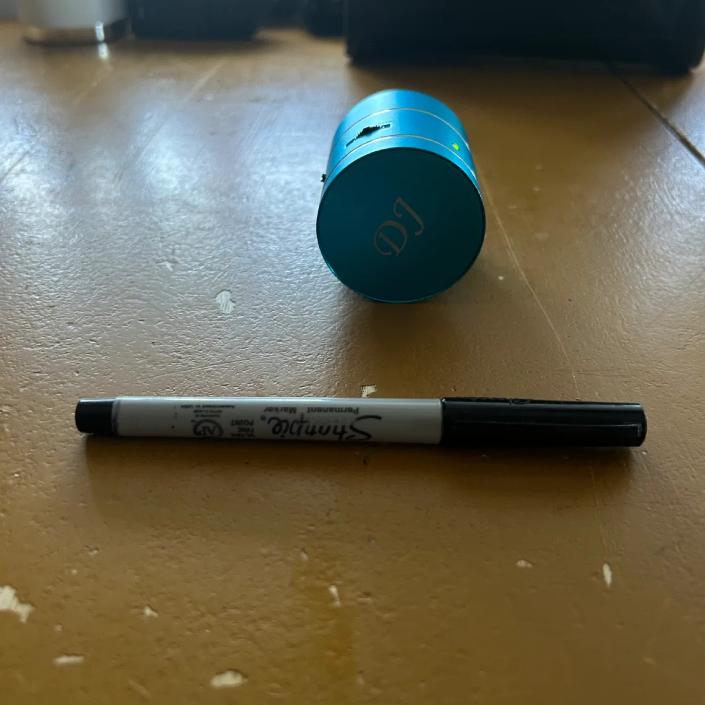 Mini Blue Bluetooth Speaker image indicator(2)