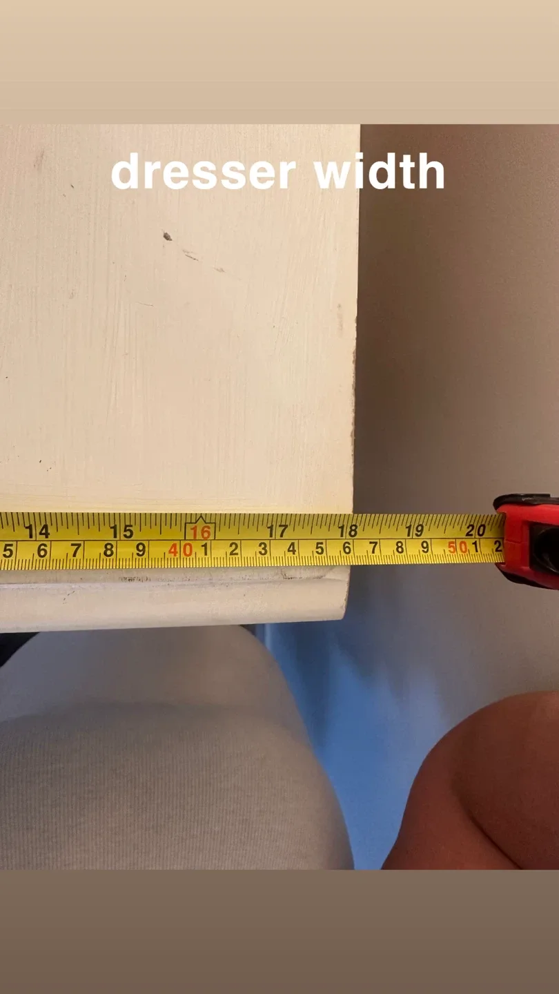 White Dresser & Side Table Set image indicator(4)