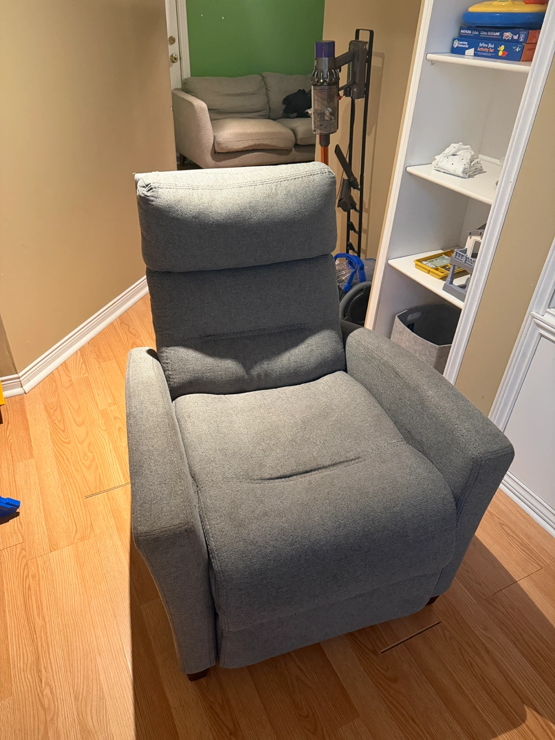 Grey Recliner Chair