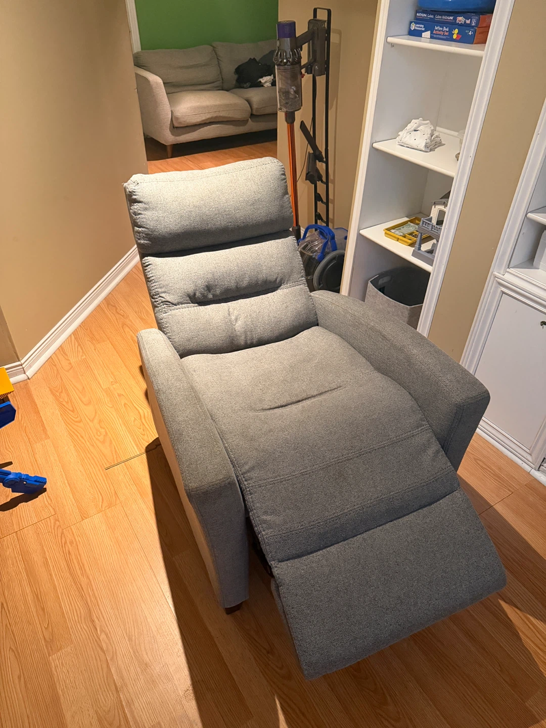 Grey Recliner Chair - photo 2