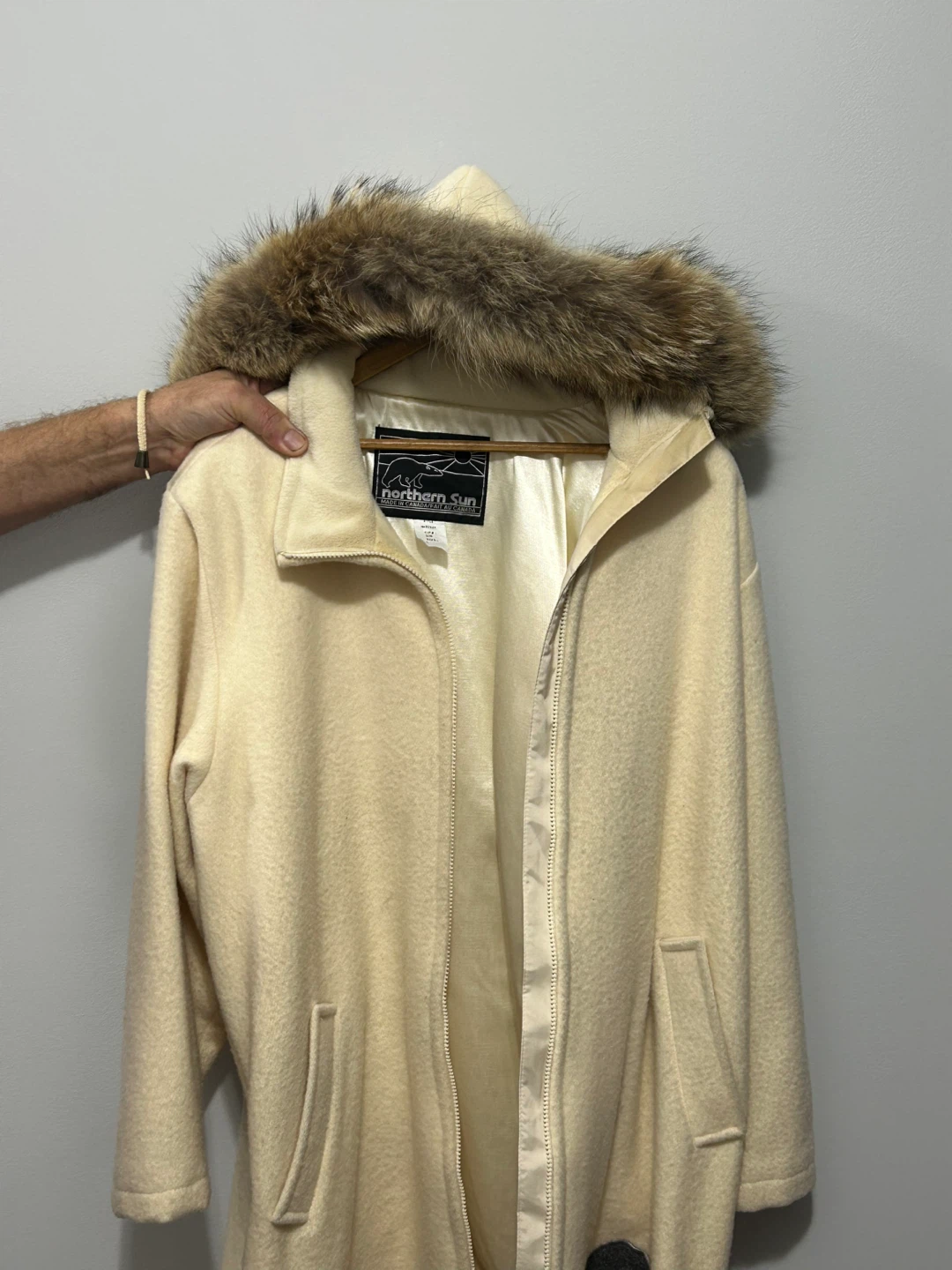 Northern Sun Wool Coat - Size L - photo 4