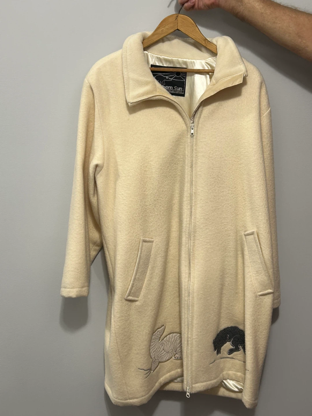 Northern Sun Wool Coat - Size L