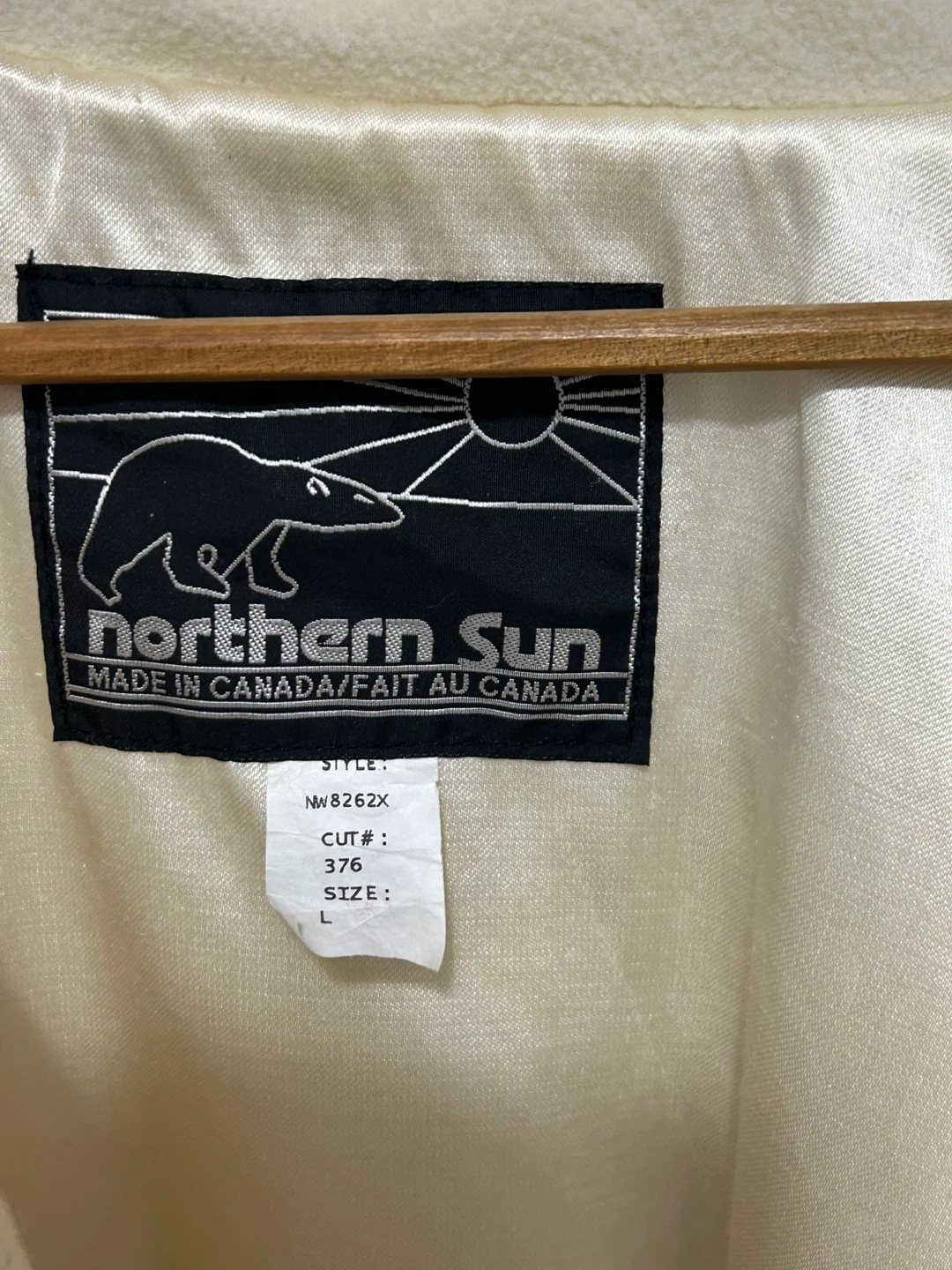 Northern Sun Wool Coat - Size L - photo 5