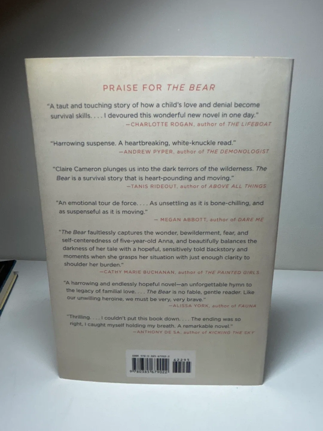 The Bear by Claire Cameron - Novel image indicator(2)