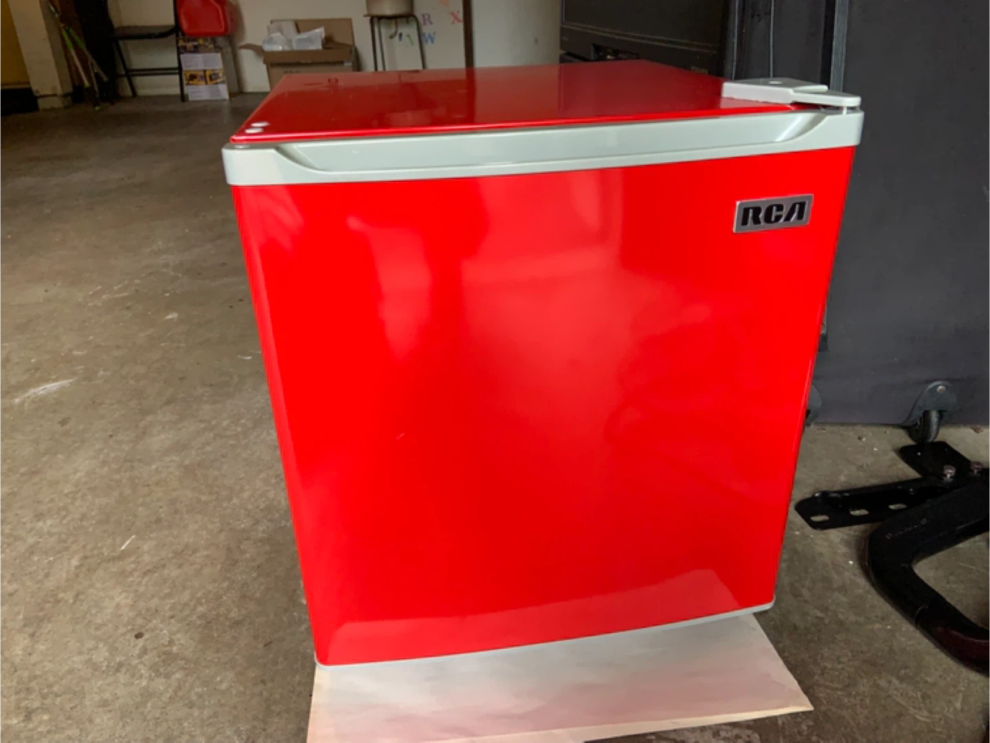 RCA Red Mini Fridge - photo 2