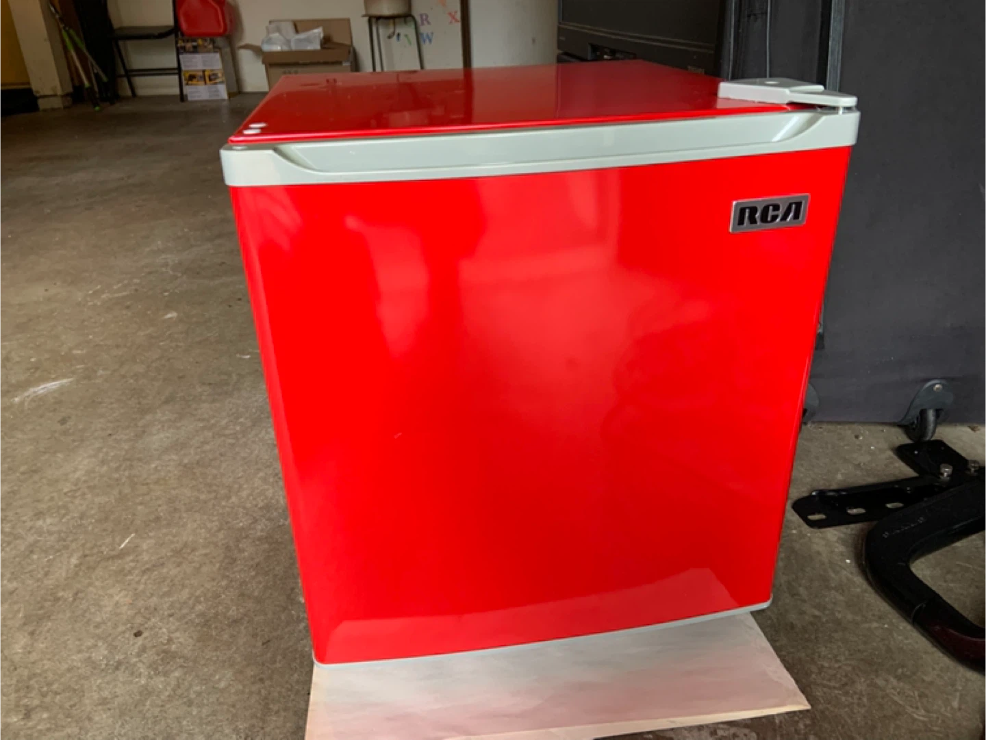 RCA Red Mini Fridge