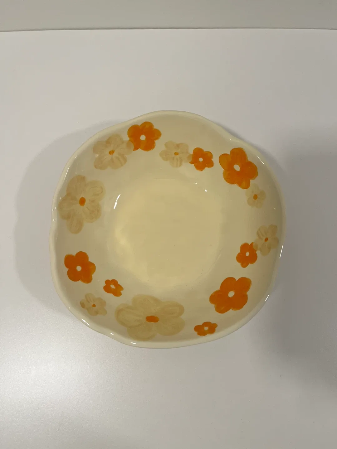 Floral Handmade bowl