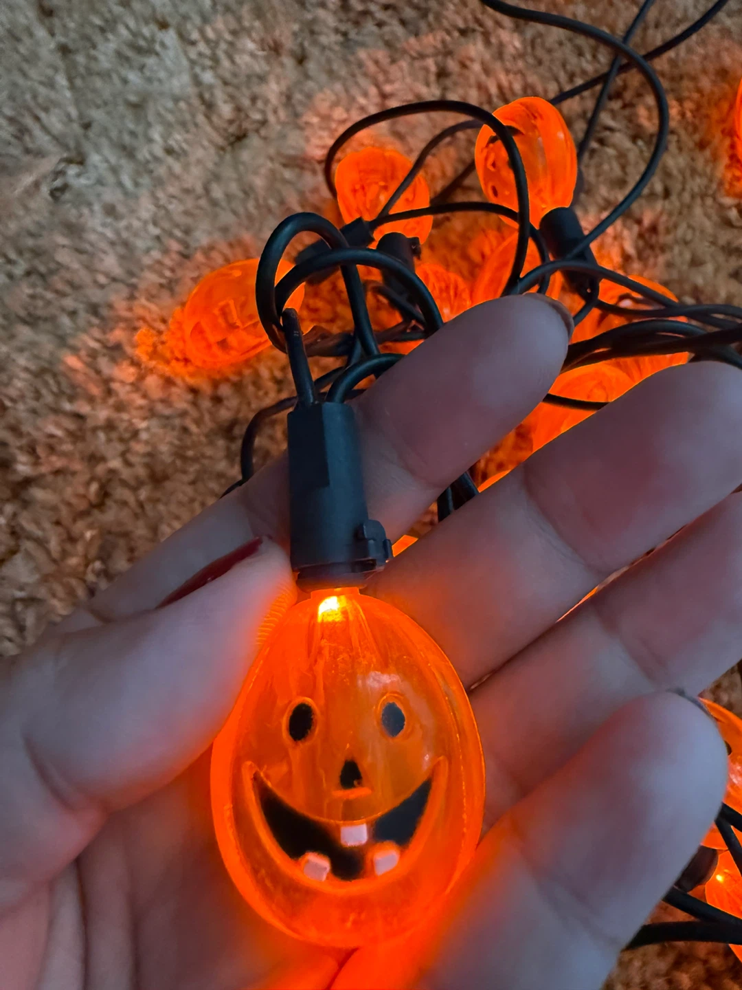 Halloween Pumpkin String Lights firm price - photo 2