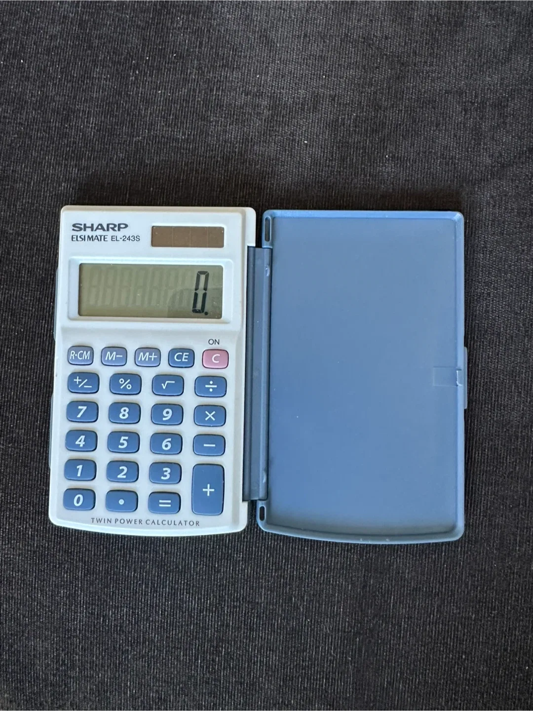 Sharp EL-243S Twin Power Calculator thumbnail