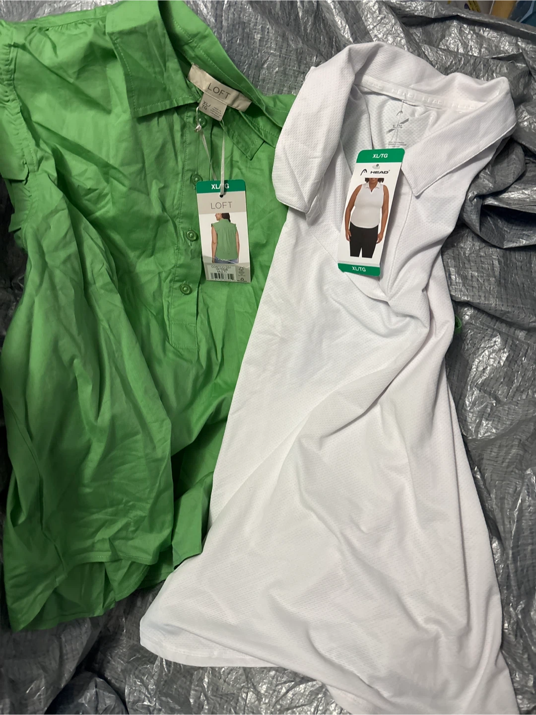 LOFT & HEAD XL/TG Tank Tops - New with Tags