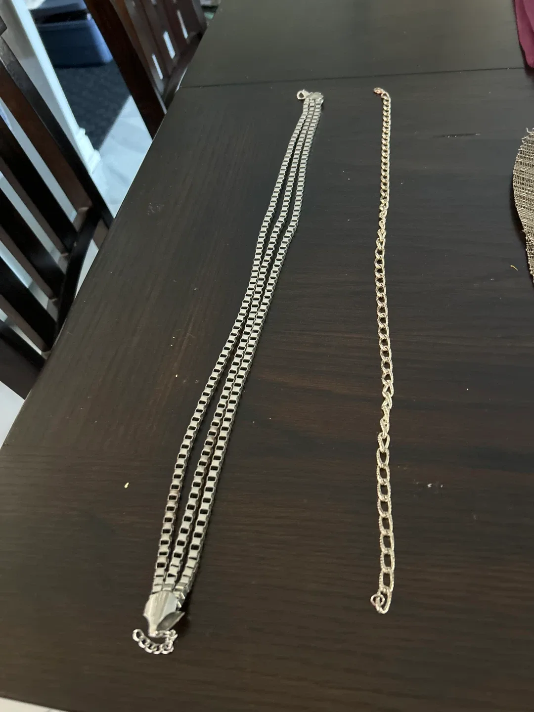 Two Metal Chain Necklaces image indicator(3)