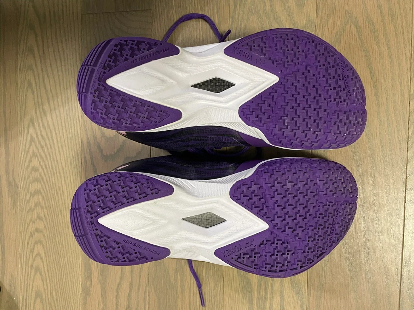 Yonex Aerus Z Purple Badminton Shoes - Women's Size 6 image indicator(2)