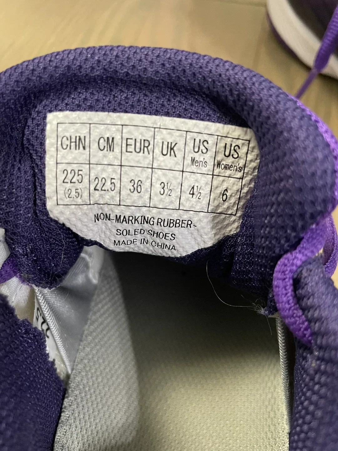 Yonex Aerus Z Purple Badminton Shoes - Women's Size 6 image indicator(4)