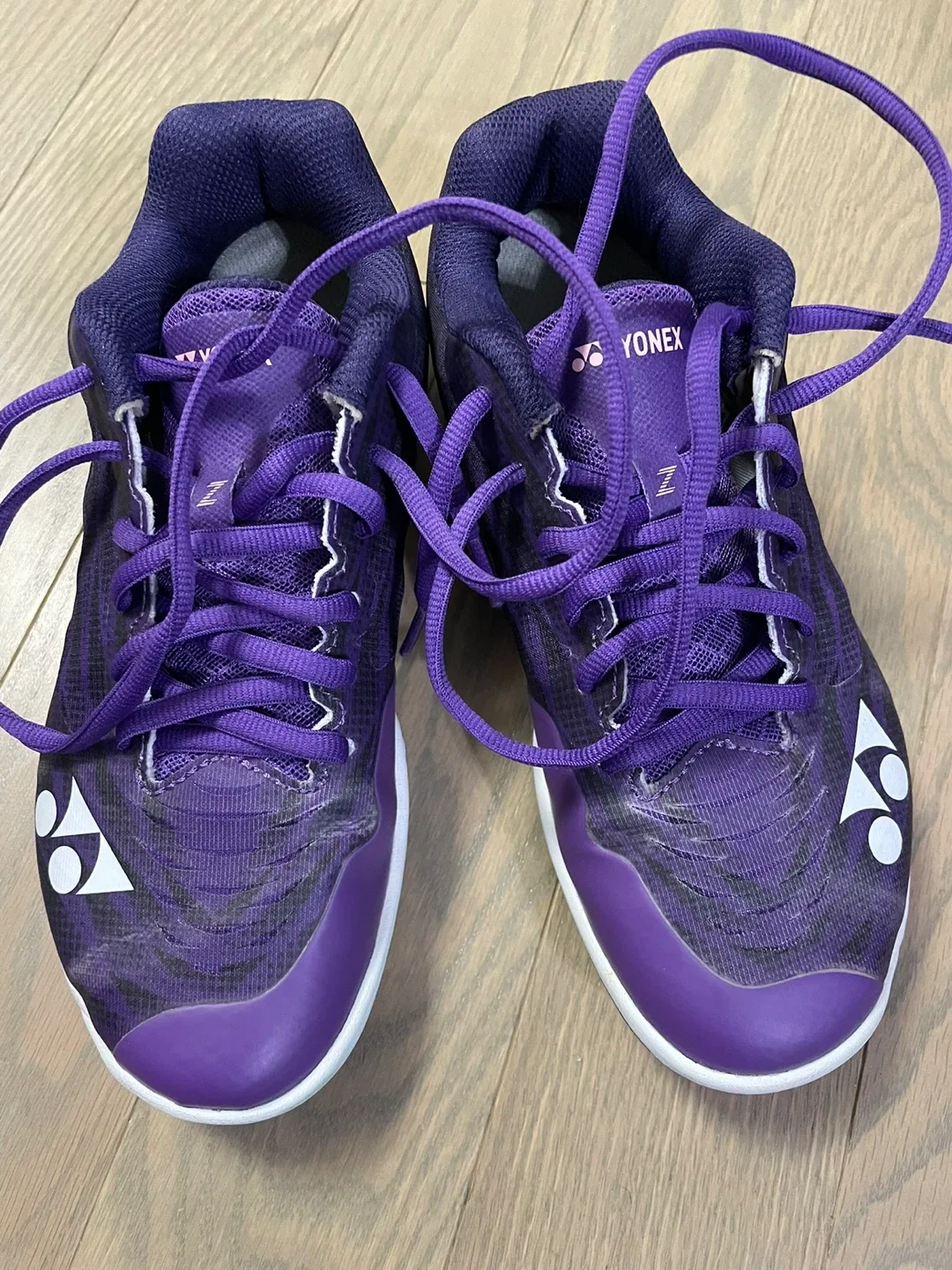 Yonex Aerus Z Purple Badminton Shoes - Women's Size 6 image indicator(3)