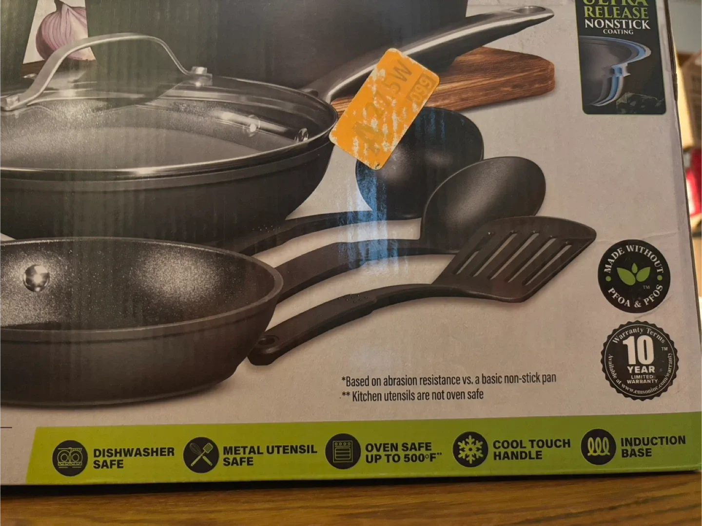 Granitestone Armor Max 14-Piece Cookware Set - New! image indicator(3)