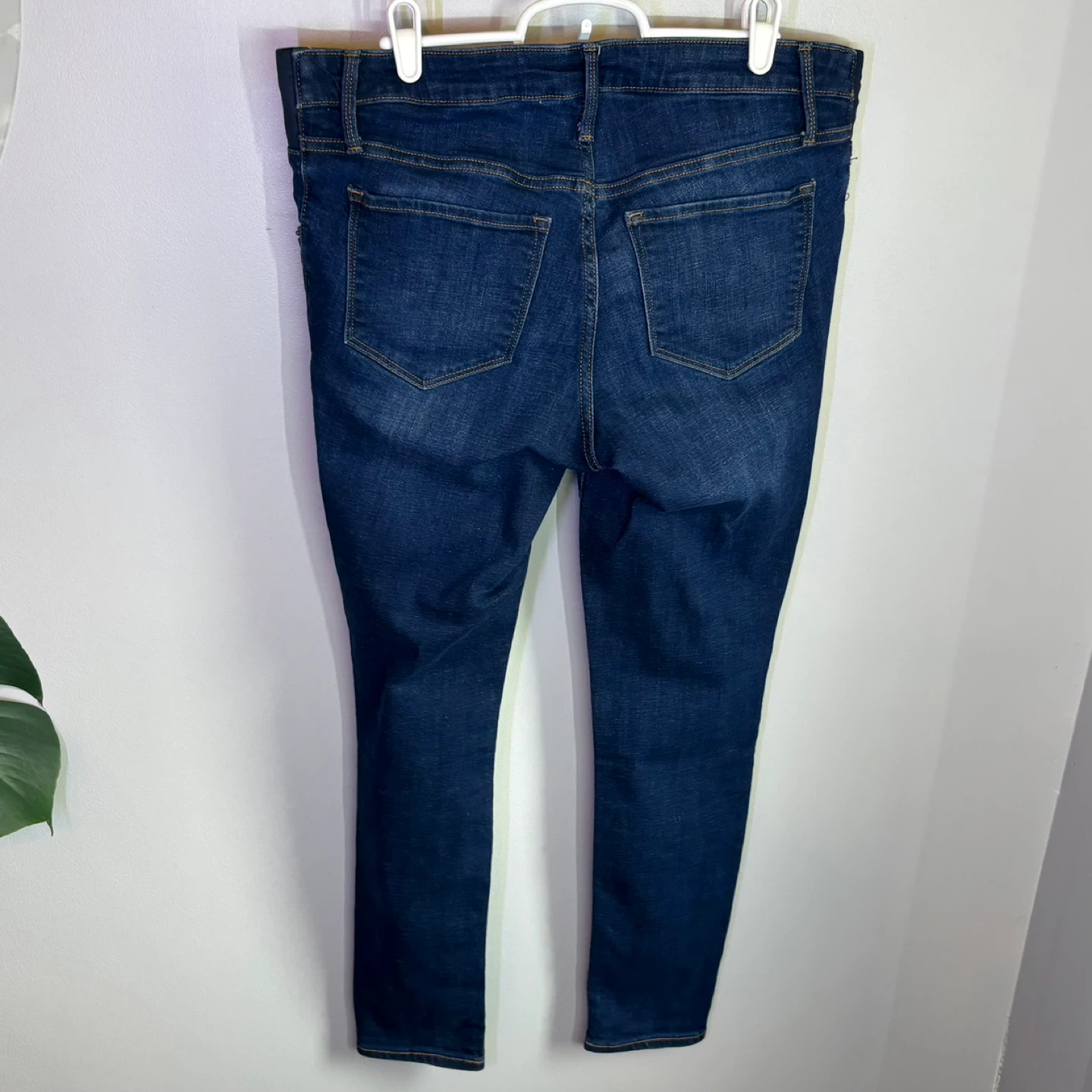 Old Navy Maternity Rockstar Super Skinny Low Front Jeans Sz 6 - photo 5