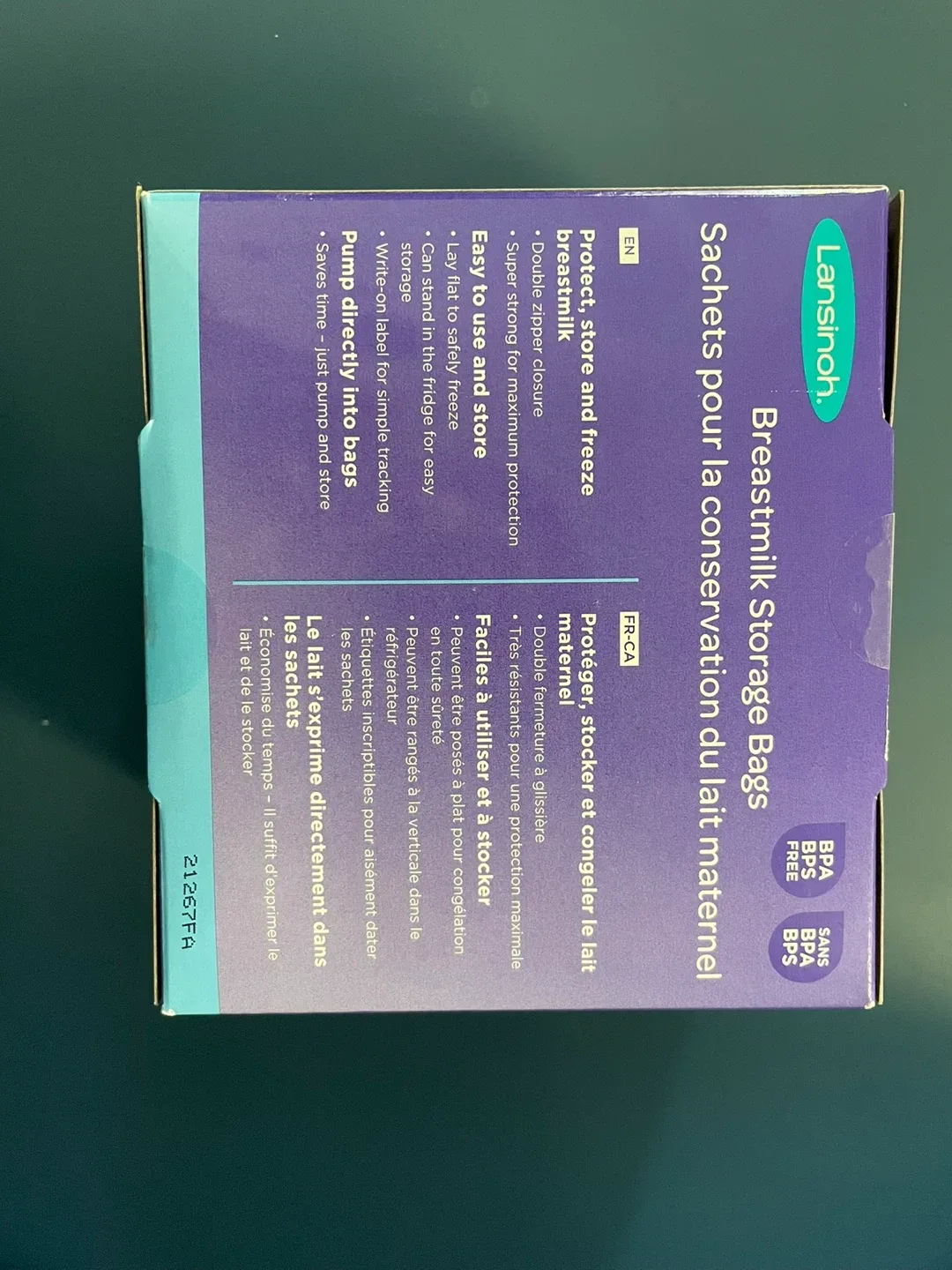 Lansinoh Breastmilk Storage Bags - 100 Count image indicator(3)