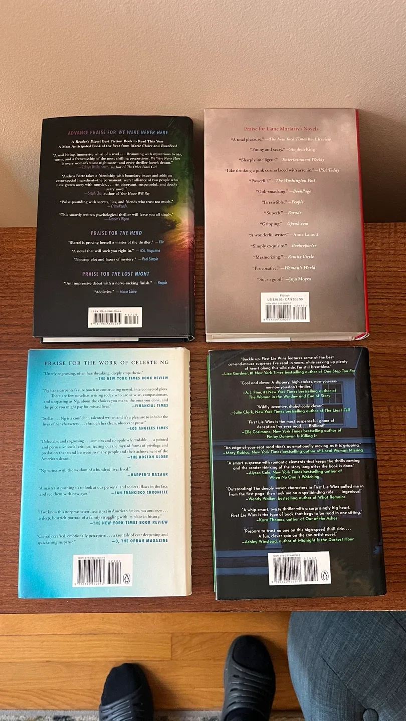 Women’s Fiction Hardback Books - $8 Each/Discount on Multiples image indicator(3)