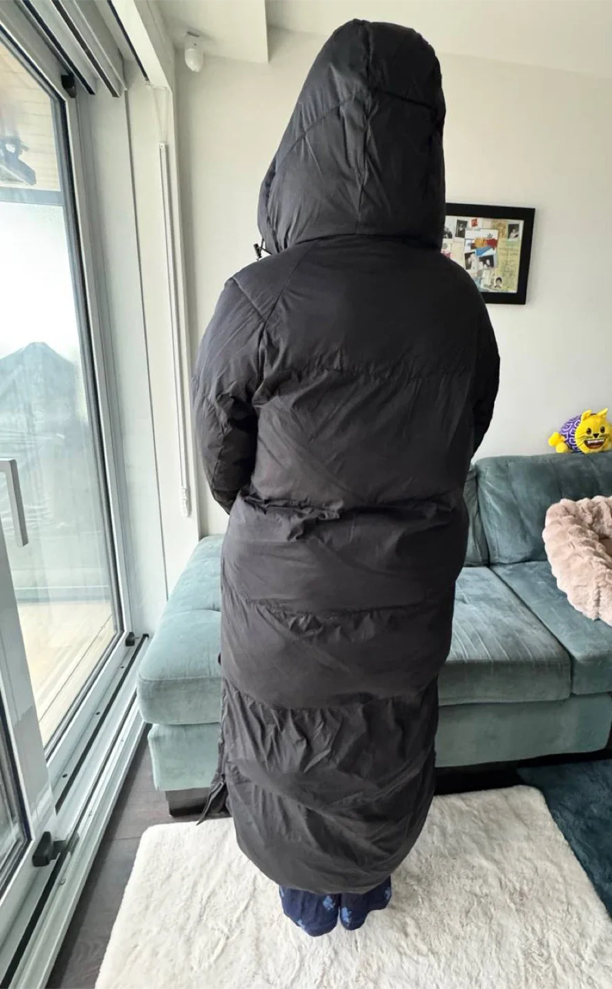 Levi's Womens Cloud Puff Hooded Extra Long Puffer image indicator(4)