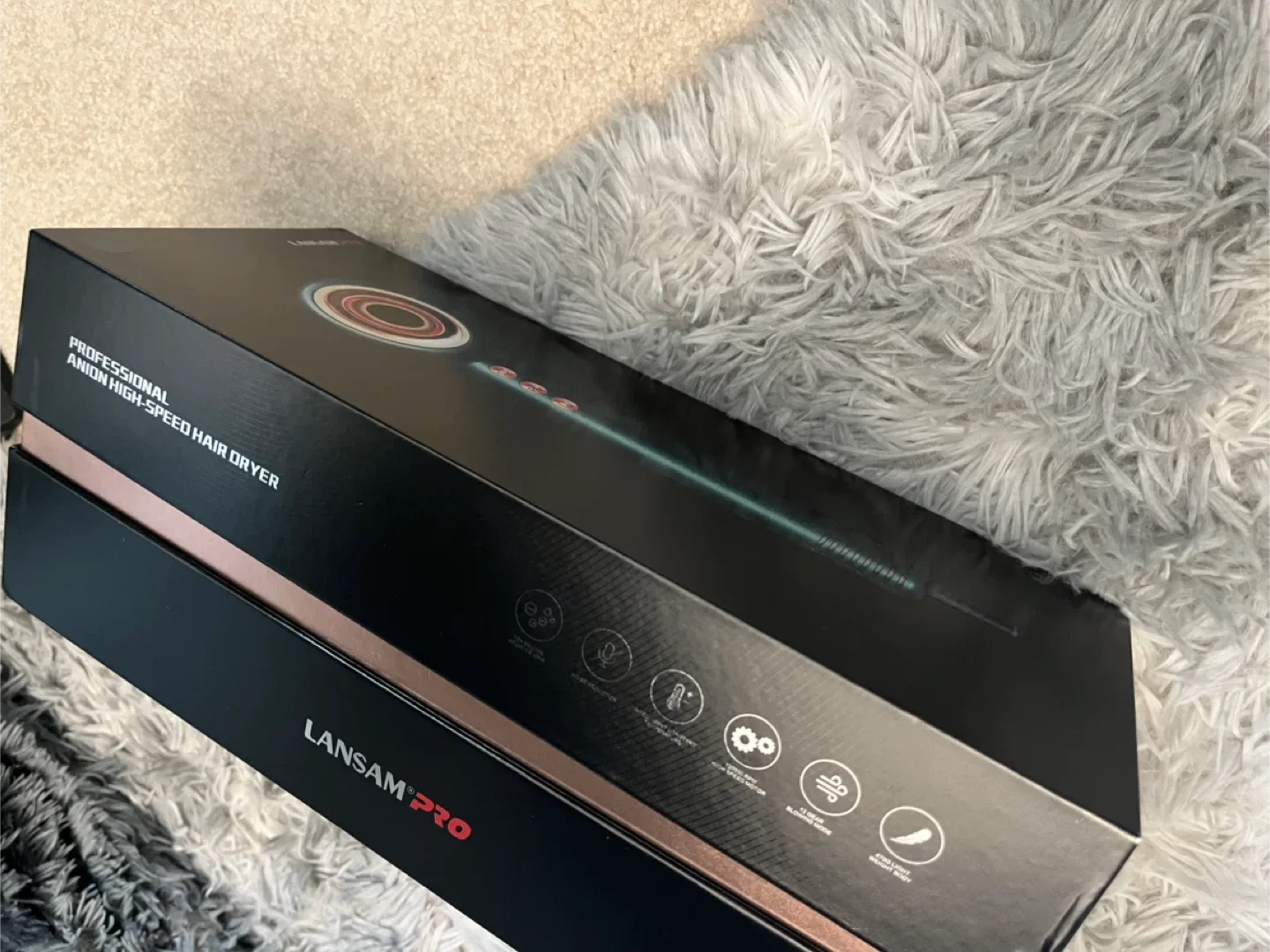 LANSAM PRO Anion High-Speed Hair Dryer - New in Box! image indicator(3)