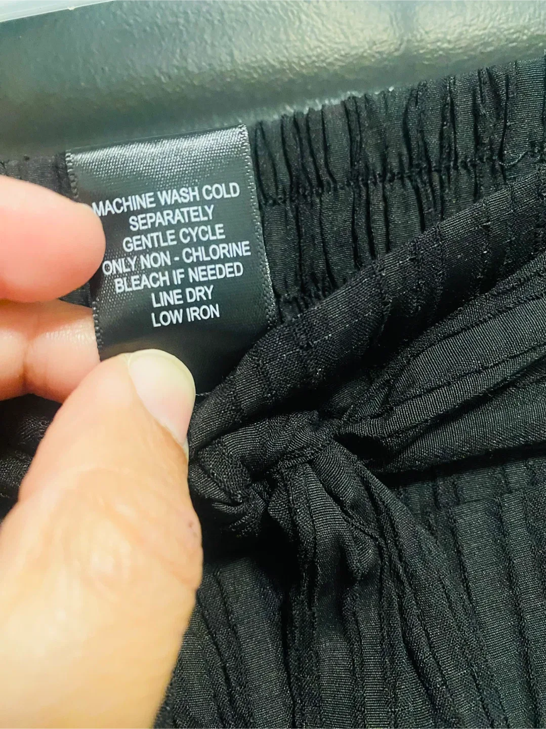 New SOHO Apparel Ltd. Black Ribbed Pants - Size S image indicator(5)