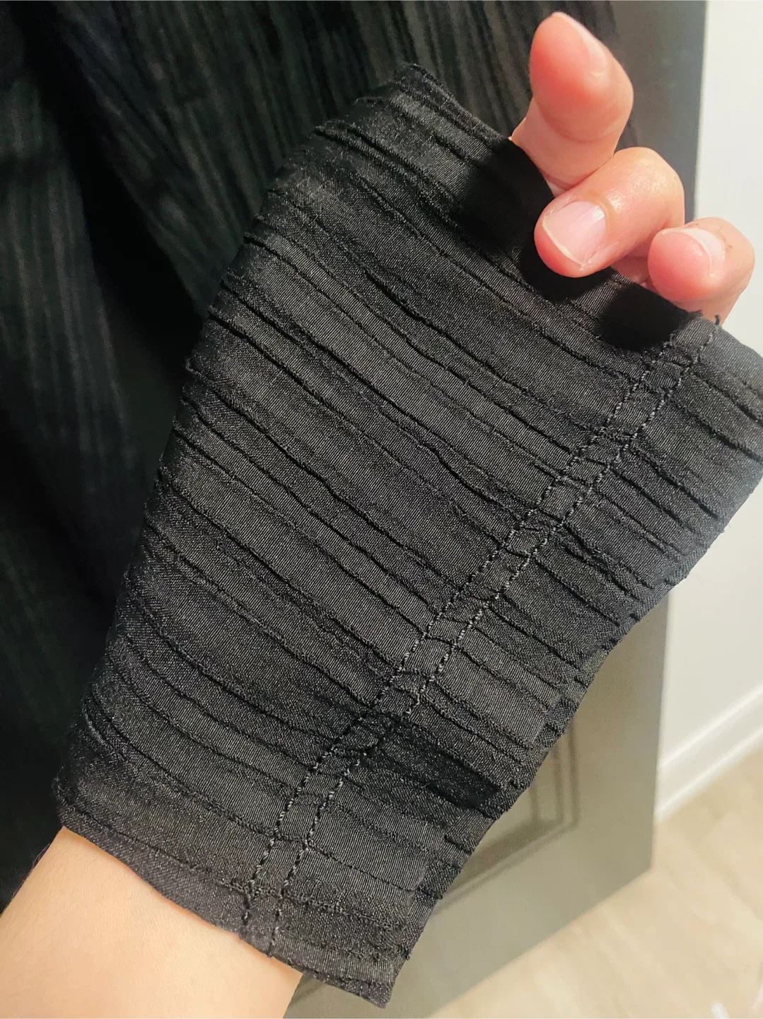 New SOHO Apparel Ltd. Black Ribbed Pants - Size S image indicator(8)